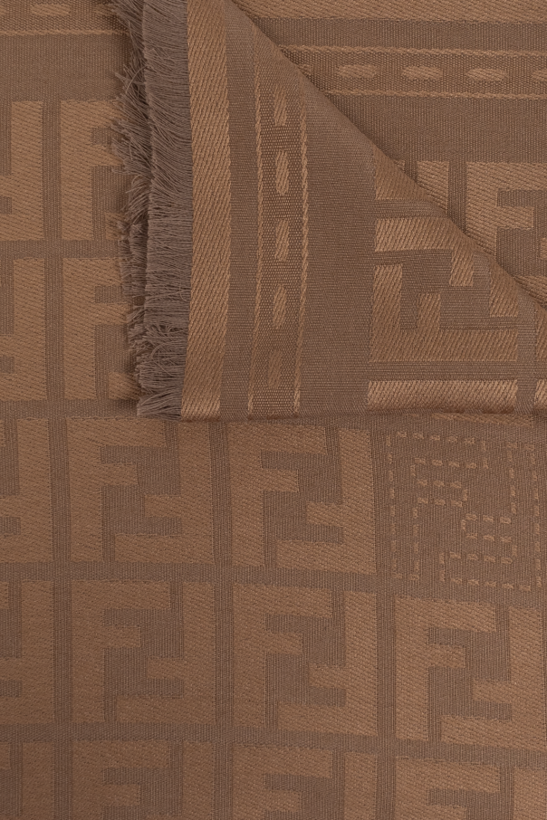 Brown Scarf with monogram Fendi - Vitkac France